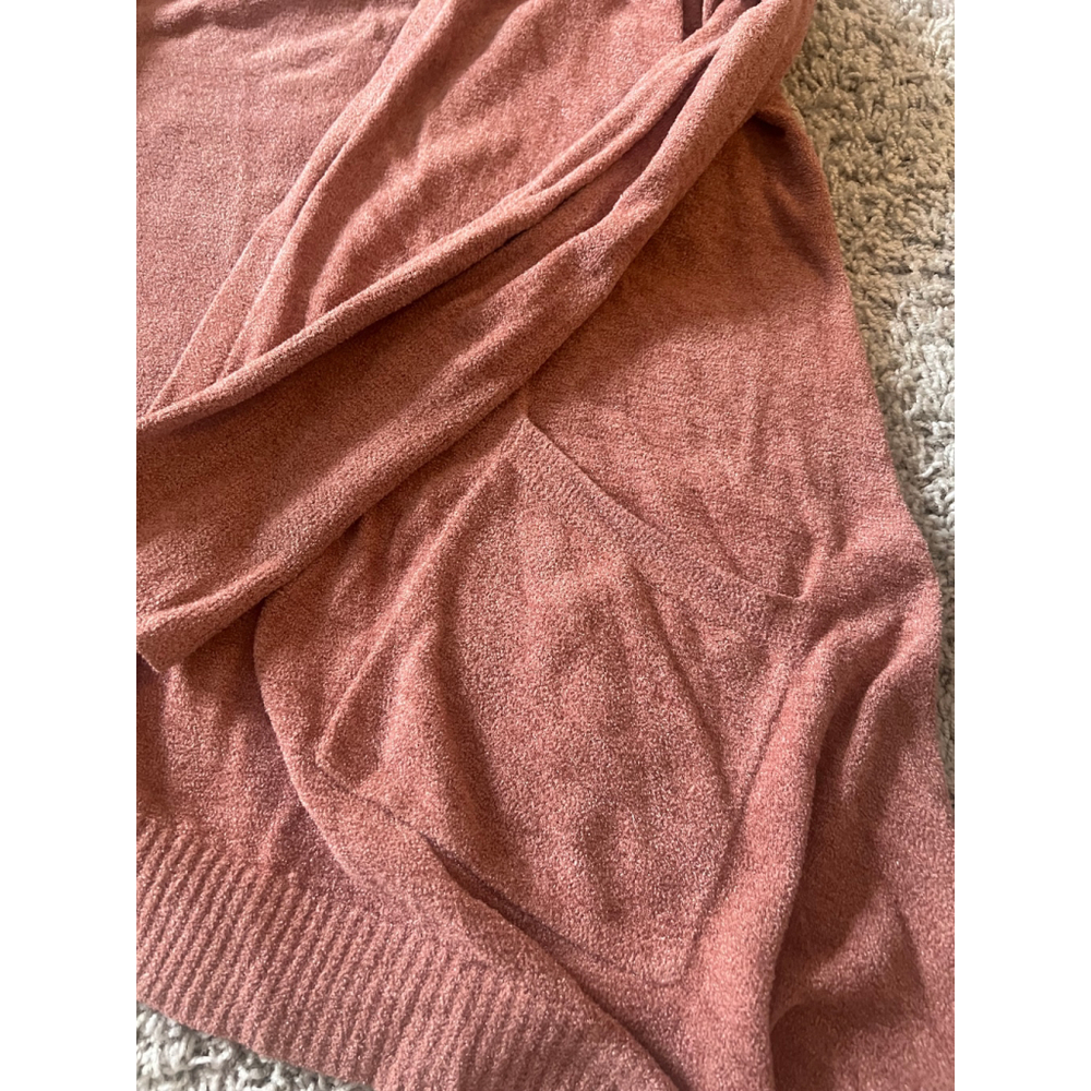 Women's Barefoot Dreams Pink CozyChic Ultra Lite Cardigan XS - Picture 4 of 5